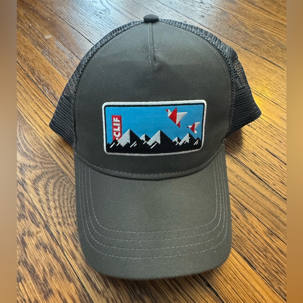Clif Bar Large Patch Snapback Hat Adjustable Cap … - image 1